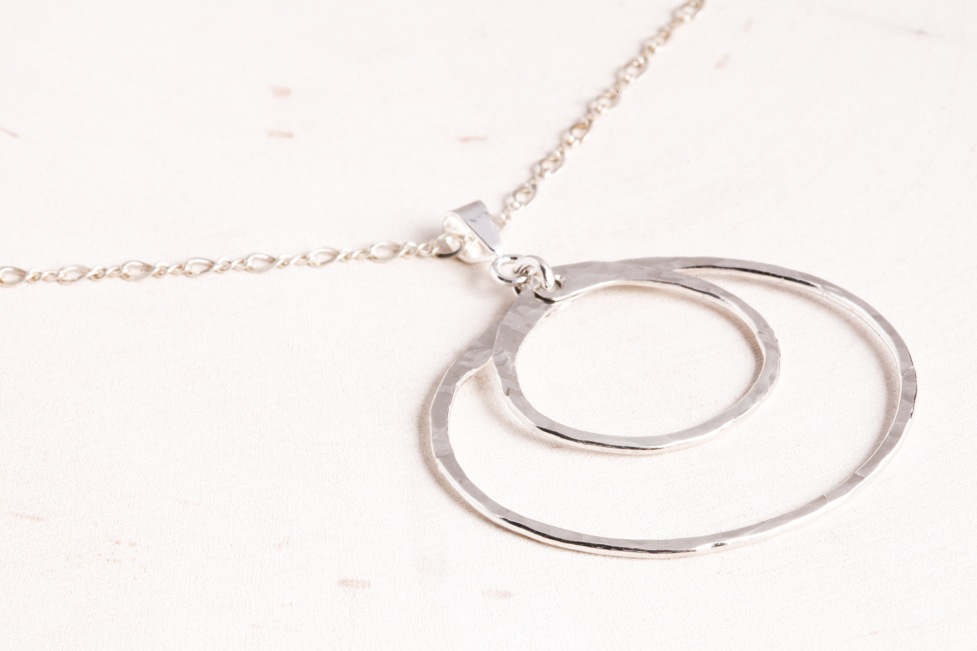 Tiny Hammered Silver Concave Disk Necklace / Sterling Silver / 14k Solid  Gold / Mini Gong Necklace