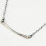 Simple Chic Curved Bar Necklace in Hammered Iron. The handmade, hammered, horizontal curved bar Necklace on a sterling silver chain reflect with lovely contrasting iron tones. Together, the Simple Chic Curved Bar Necklace in Hammered Iron is a simple necklace to wear everyday, or perfect for a fancy night on the town. A perfect iron 6th anniversary gift for her.