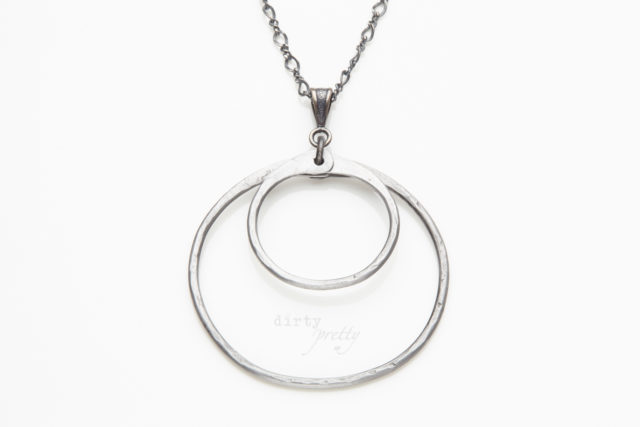 6th Anniversary Gift Ideas - Double Happiness Iron Necklace by dirtypretty artwear
