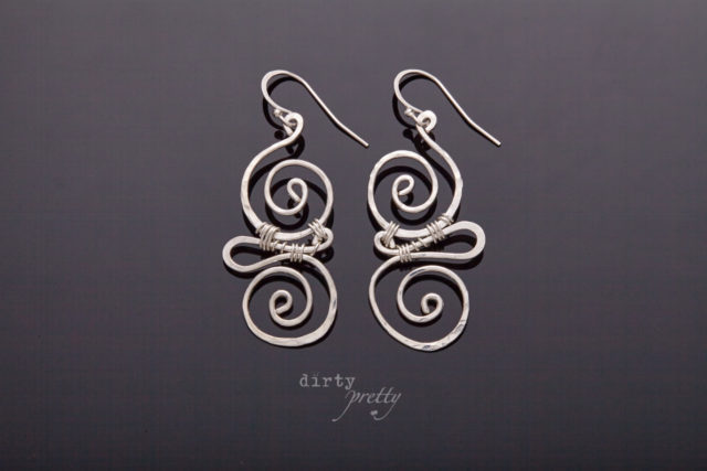 Gift Ideas for Her - Whimsy Silver Earrings by dirtypretty artwear - great gifts for her