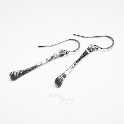 Great Gifts for her - Simple Chic Silver Earrings by dirtypretty artwear - Gift ideas for her
