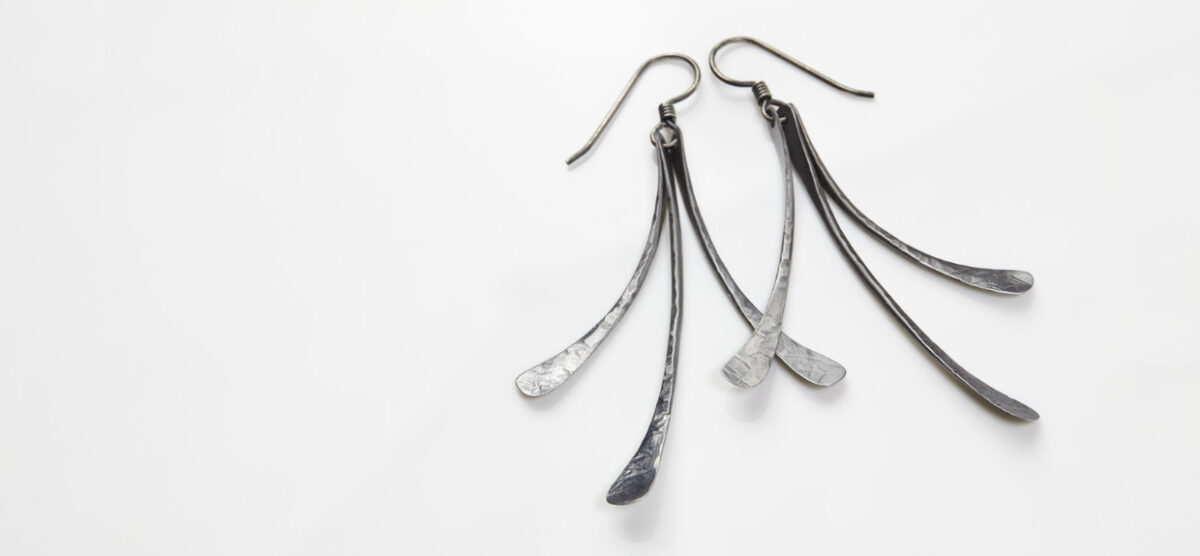 mini flash earrings iron BG1240