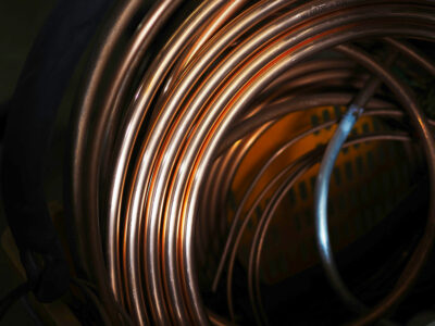 Copper is perfect for the 7th anniversary - a roll of copper wire