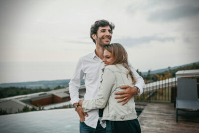 A happy Couple Celebrating their 10th wedding anniversary.